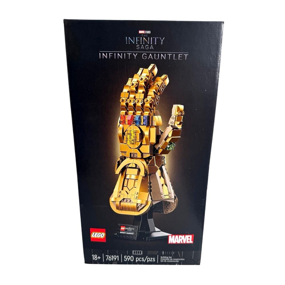 New in sealed box Lego Marvel infinity saga gauntlet 76191